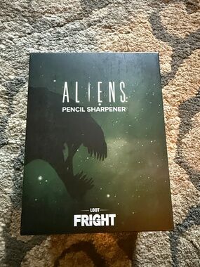 Loot Crate ALIENS Pencil Sharpener in Dark Green and Black